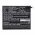 Helyettes�t� t�blag�p akku Huawei MediaPad M3 TD-LTE HB2899C0ECW 5100mAh 19.48Wh 3.82V