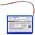 Helyettes�t� ad�vev� akku Icom IC-M25 BP-282 1400mAh 5.18Wh