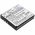 Helyettes�t� akku Pax IS524 2000mAh 14.8Wh