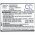 Helyettes�t� telefon akku Philips Xenium S327 AB3000KWMT 2800mAh 10.64Wh