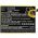 Helyettes�t� telefon akku Philips Xenium X596 AB4000DWMT 3900mAh 15.02Wh Li-Ion 3.85V
