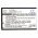 Helyettes�t� PDA Pocket PC akku T-Com TC300 SYWDA64408227 1000mAh 3,7Wh