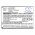 Helyettes�t� telefon akku Vortex HD65Plus GSP476386 4800mAh 18.48Wh