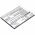 Helyettes�t� telefon akku Wiko P130 2500mAh 9.63Wh 3.85V