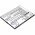 Helyettes�t� telefon akku Wiko RIDE 2 LT25H446077J 2300mAh 8.74Wh Li-ion