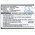 Helyettes�t� telefon akku ZTE Kis 3 Max Li3818T43P3h695144 3,8V 1850mAh Li-Ion