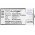 Helyettes�t� t�vir�ny�t� akku MX-5000 BT-NLP2400 4200mAh 15.96Wh Li-Ion