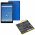 Helyettes�t� t�blag�p akku Nextbook Ares 8A AE25102105P 3900mAh 14.43Wh