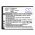 Helyettes�t� ad� vev� akku BBS-1 YT423441 700mAh 2.59Wh