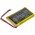 Helyettes�t� gps akku Renkforce GX-111 RF-350 6043 1200mAh 4.44Wh 3.7V