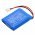 Helyettes�t� zsebl�mpa akku Miniform COB LED 03.5318 1000mAh 3.7Wh