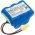 Helyettes�t� porsz�v� akku Shark V2940C/XB2940 3000mAh 18Wh 6V