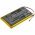 Helyettes�t� m�dialej�tsz� akku AK300 / CP-AK380 3300mAh 12.54Wh