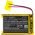 Helyettes�t� gps akku navig�tor Swami 6000 HT545256 1300mAh 4.81Wh