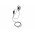 Helyettes�t� headset GES-PB3 Motorola MXP600 R7 R7A inline PTT �ll�that� D-alak� f�lkamp�