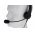 Helyettes�t� headset GES-H01 Motorola MXP600 R7 R7A PTT f�lhallgat� g�mnyak mikrofon