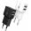 Goobay Essential Charger 12W USB-A dupla h�l�zati t�lt� fekete 2x USB-A csatlakoz�