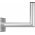Goobay alum�nium parabola fali tart� 350mm falt�vols�g 50mm cs� 35cm-85cm