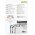 Goobay 3-rekeszes k�belrendez� feh�r 4db/csomag �nragaszt� elt�vol�that� ragaszt�nyom n�lk�l