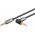 Goobay Plus Series AUX audio k�bel 3,5mm sztere� 90� 5m 3-p�lus� jack aranyozott