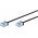 Goobay CAT6A U/FTP patchk�bel 1m AWG32 LSZH TPE fekete extrar�vid RJ45