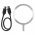 EMOS Powerbank k�ls� akku WI 521, 5000mAh, 20W, Wireless t�lt�s, MagSafe compatibilis, fekete