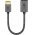 Goobay Ultra nagysebess�g� HDMI flexadapter 8K/60Hz 48Gbit/s Sharkskin Grey