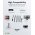 Goobay ultrarugalmas CAT6A U/UTP patchk�bel 5m fekete CU TPE LSZH RJ45