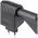 AC/DC fesz�lts�g�talak�t� 230V 12V 1A 12W Euro dug� szivargy�jt�-aljzat LED