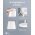 Goobay vezet�k n�lk�li LED asztali l�mpa M 38cm RGBW �rint�svez�rl�s 3W 160lm IP44 3000K