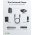 Goobay XLR-k�bel 20m XLR-dug� (3-Pin) XLR-aljzat (3-Pin)