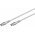 Goobay supersoft cable USB-C textilk�bel 3m 60W 3A feh�r f�m csatlakoz�kkal - Ki�rus�t�s