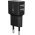 Goobay Essential Charger 12W USB-A dupla h�l�zati t�lt� fekete 2x USB-A csatlakoz�