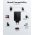 Goobay Multi Fast Charger 100W GaN USB-C PD multiport t�lt� 3x USB-C +1x USB-A Quick Charge fekete