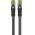 Goobay GHMT tan�s�tott CAT 8.1 S/FTP (PiMF) patchk�bel 0.25m LSZH sz�rke r�zvezet�kkel