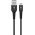 Goobay Supersoft Cable USB-A Lightning szuperl�gy textilk�bel 0,5m 12W 2,4A MFi