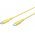 Goobay Silicone Cable USB-C-USB-C szilikonk�bel 1,5m 60W 3A s�rga