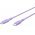 Goobay Silicone Cable USB-C szilikonk�bel 1,5m lila 60W 3A t�lt�- �s adatk�bel