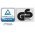 Goobay dupla k�lt�ri hosszabb�t�k�bel 25m 3x1,5mm2 E/F CEE7/7 dug� 2x F CEE7/3 aljzat fekete IP44
