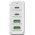 Goobay Multi Fast Charger 68W USB-C PD GaN t�bbportos gyorst�lt� feh�r 2x USB-C 2x USB-A