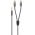 Goobay Plus Series audio adapterk�bel 3,5mm jack dug� > 2x RCA (cinch) dug� 1m