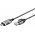 Goobay USB-C 3.1 RJ45 Slim Ethernet k�bel 7,5m Cat6 1Gbit/s Thunderbolt3 kompatibilis