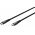 Goobay Supersoft Cable USB-C textilk�bel f�m csatlakoz� 0,5m 60W 3A fekete
