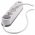 Hosszabb�t� 2m, 3 aljzat, kapcsol�s, 1db USB-A + 1db USB-C, feh�r