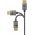 Goobay Plus Series DisplayPort k�bel 2.0/2.1 Slim 40Gbit/s (4K/60Hz) 2m