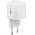 Goobay Single Fast Charger 20W USB-C PD GaN Nano feh�r 1x USB-C aljzat gyorst�lt�