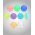 Goobay LED napelemes dekorf�ny g�mb 35cm RGBW k�lt�ri IP54 25lm 1db/csomag