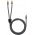 Goobay Plus Series RCA (cinch) Y-k�bel 3m 1x2 Woofer/Center aranyozott csatlakoz�k
