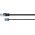 Goobay CAT 6A slim patchk�bel U/UTP 7,5m LSZH TPE AWG32 2,8mm fekete