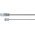 Goobay CAT 6A U/FTP slim patch k�bel 1m tiszta r�zvezet� (CU) AWG32 sz�rke LSZH TPE-burkolat